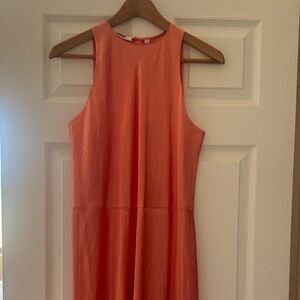 Vince Coral Sleeveless Maxi Dress